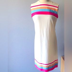 Vintage | Mid-Century Mod Shift Dress (Size L)